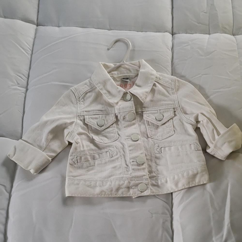 White Jean jacket